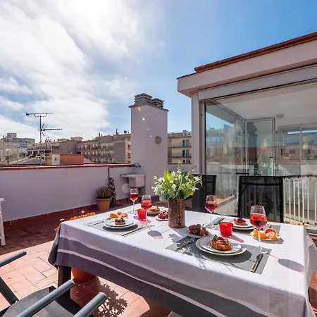 Agradable ático Con Gran Terraza A 1 Minuto De La Playa